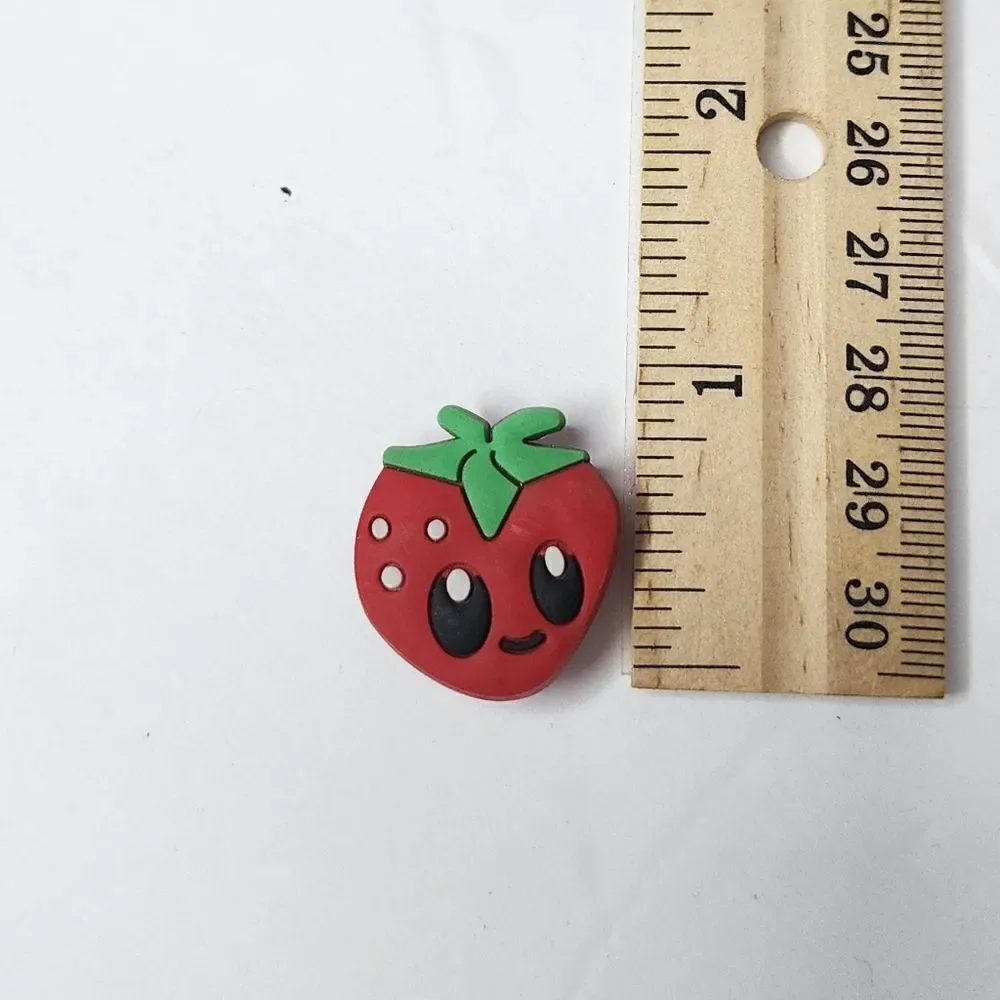 Jibbits Shoe Charm for CROCS strawberry